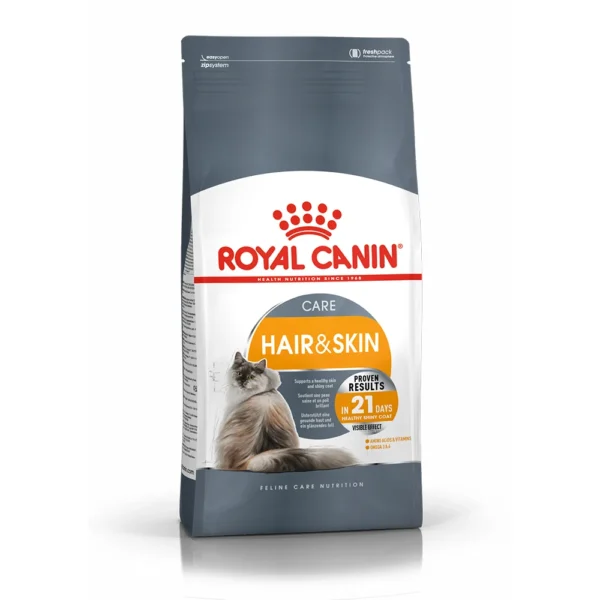 غذای مراقبت از پوست و مو رویال کنین hair and skin royal canin